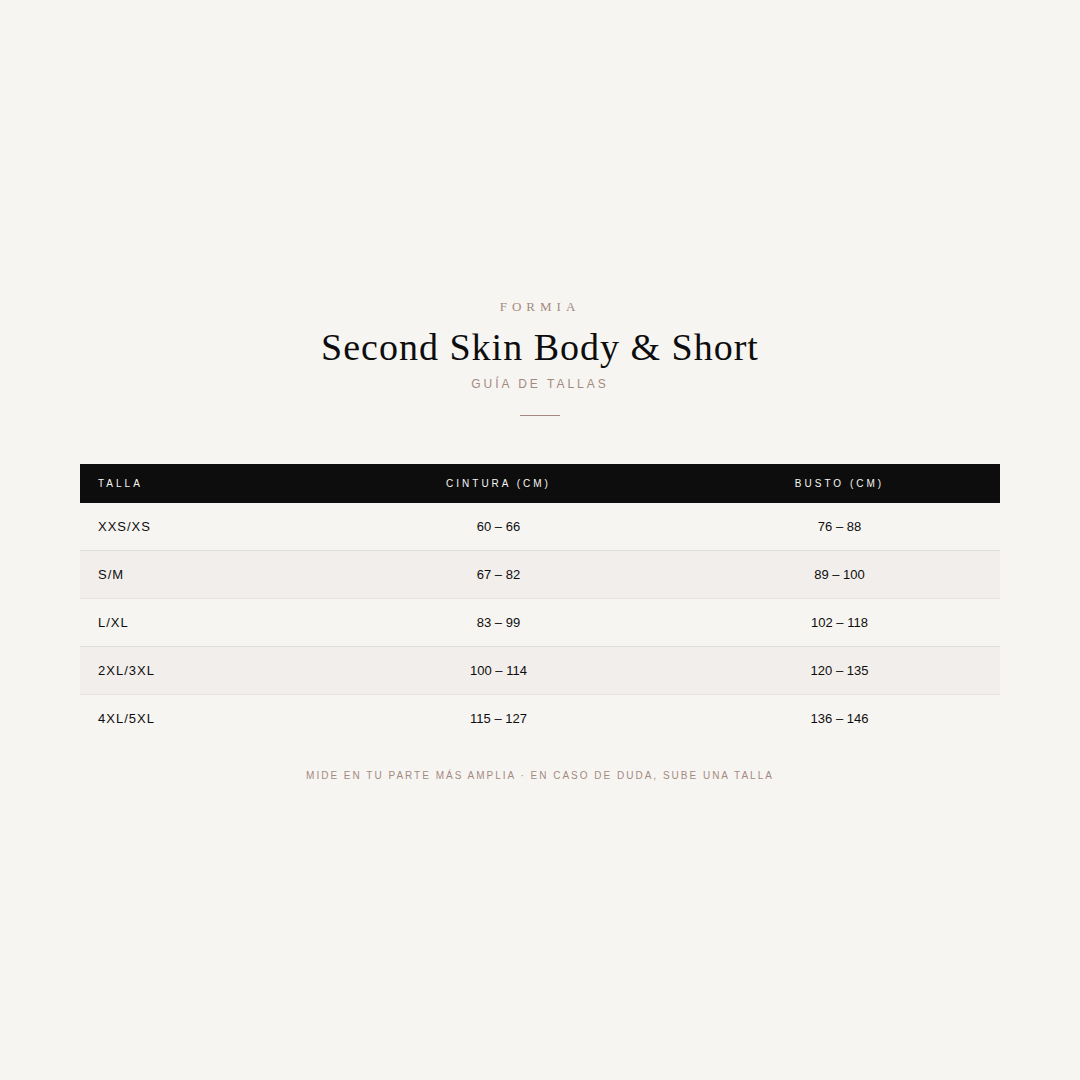 Lift & Contour Short — Short Moldeador de Cintura Alta